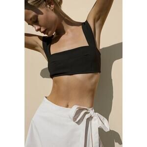 Ciao Lucia Bea Crop Top - S Black